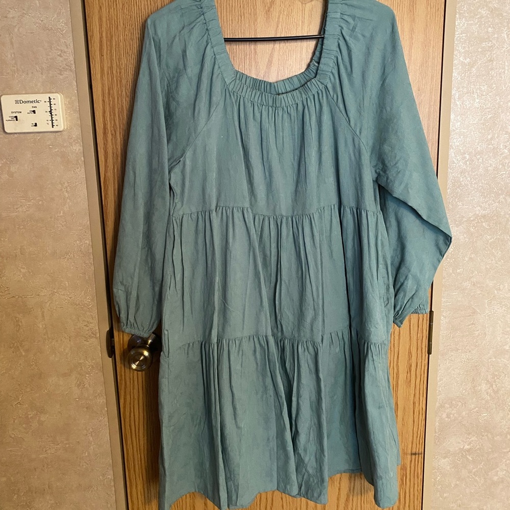 Target brand dress with floral pattern. Worn once.